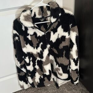 Eddie Bauer Women’s Fleece Camo Size Large